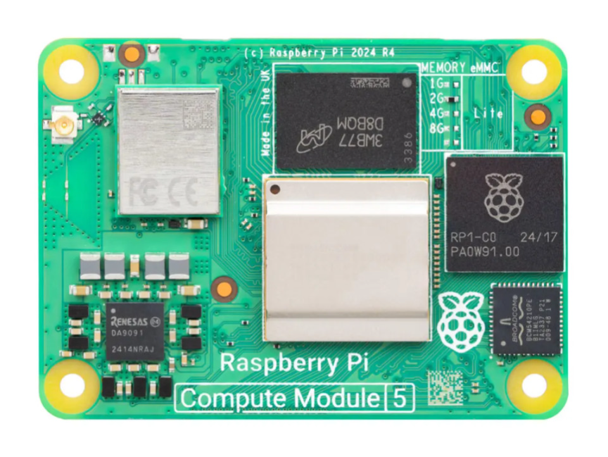 Raspberry Pi 라즈베리파이 Compute 모듈 16GB RAM/0GB eMMC (CM5016000)