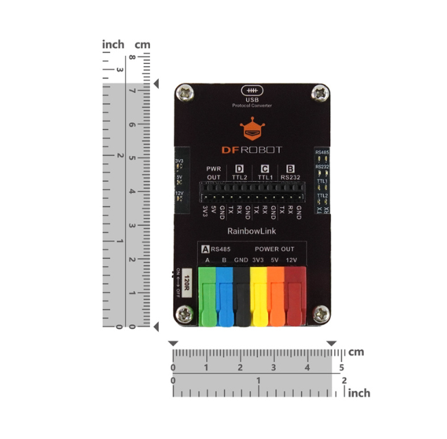 DFRobot DFROBOT RainbowLink 4채널 USB-직렬 변환기 (TEL0185)